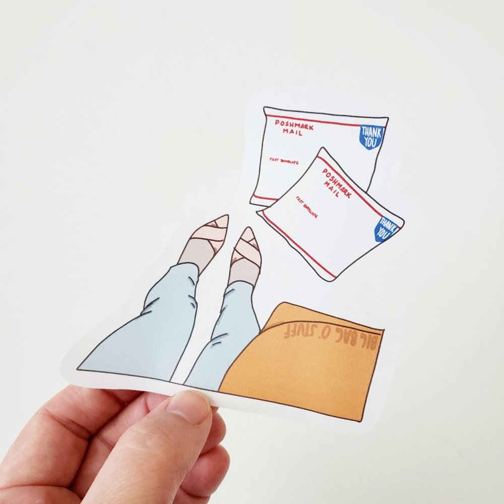 LB013 Poshmark Thank You Stickers [Price Firm]